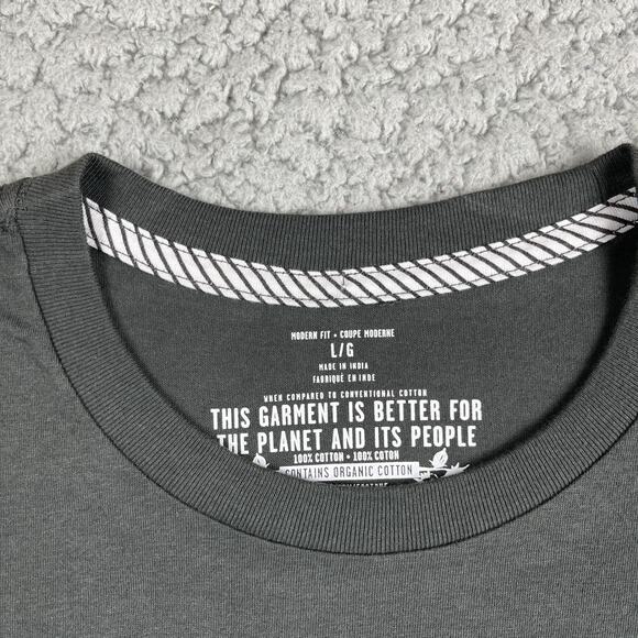 Volcom Hawaii Organic Cotton T-shirt Men's Large Surf Skate Beach Kingdom SS - Picture 2 of 9